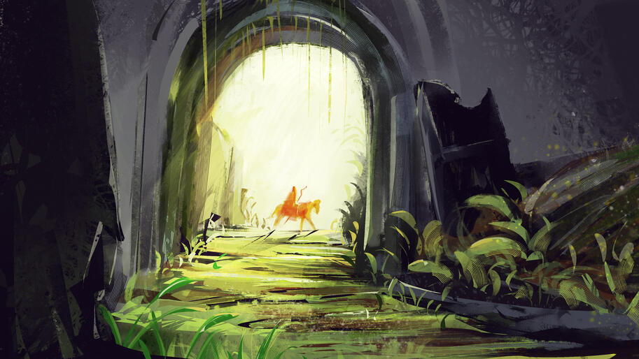 ruined greens