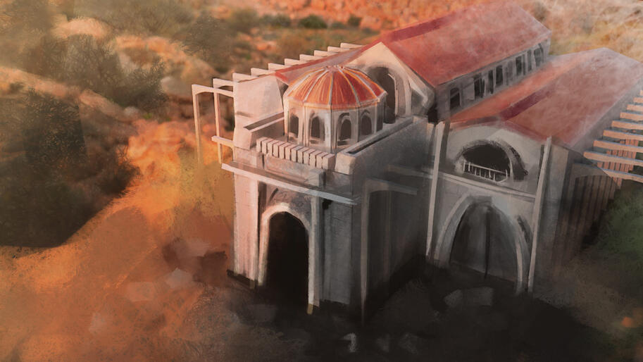architecture cavern