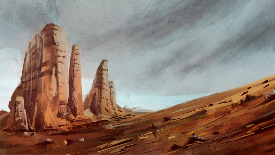 badlands door